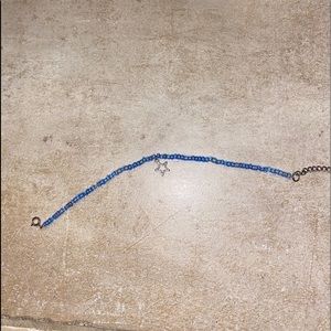 Star beaded anklet